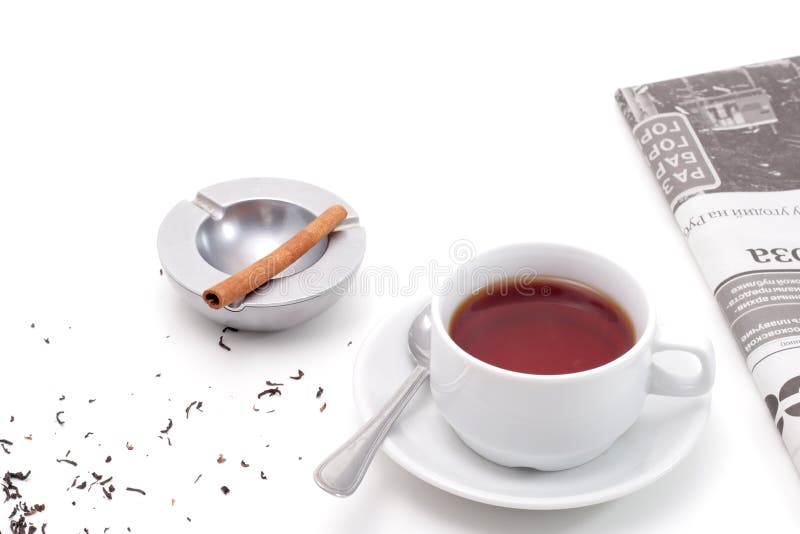 Ashtray τσάι εφημερίδων