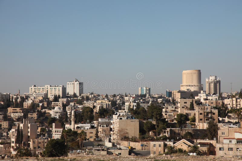 Asia, Jordan view hight sity Amman