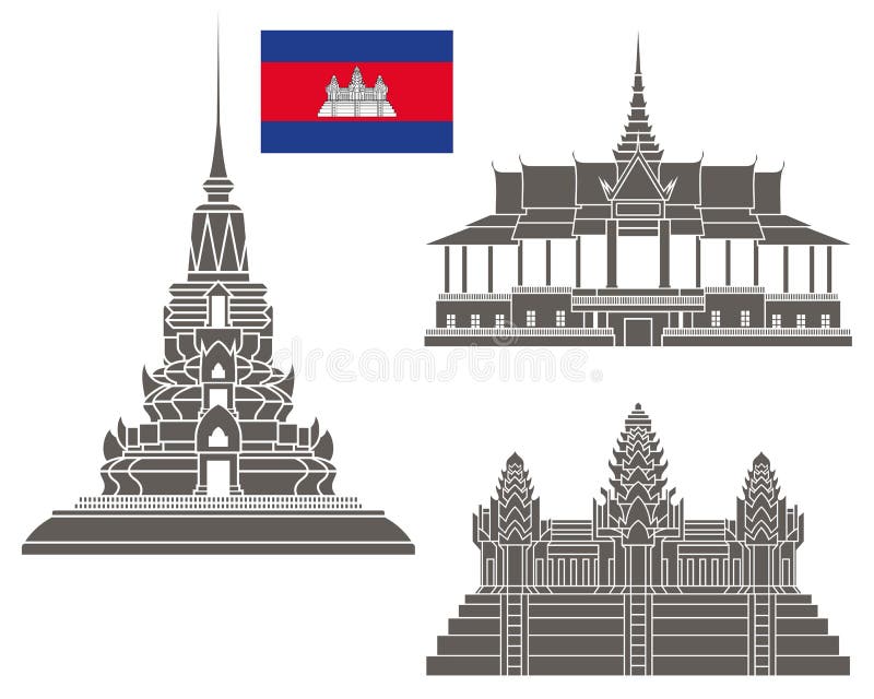 Asia Set Stock Vector Illustration Of Church Pagoda 62736540 Asia Set Stock Vector Illustration Of Church Pagoda 62736540