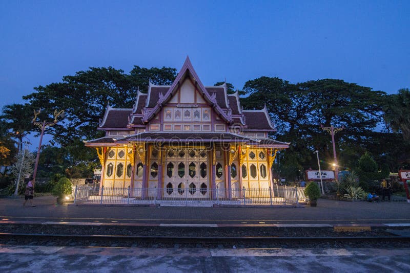 ASIA THAILAND HUA HIN RAILWAY STATION