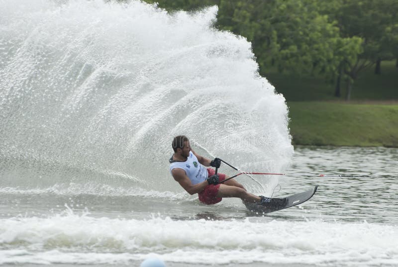Asian 2011 Waterski Competition Editorial Stock Image Image of male