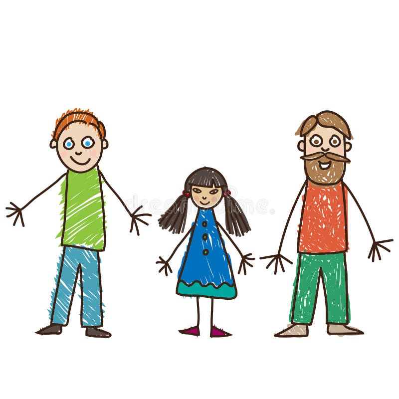 adoptive family clipart image