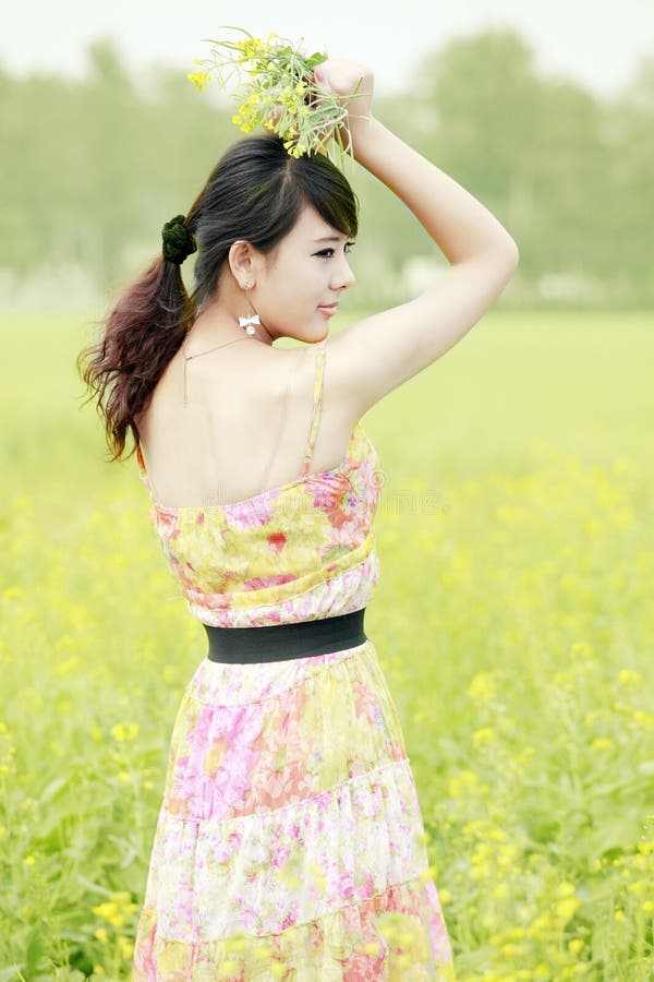 Asian beauty outdoor