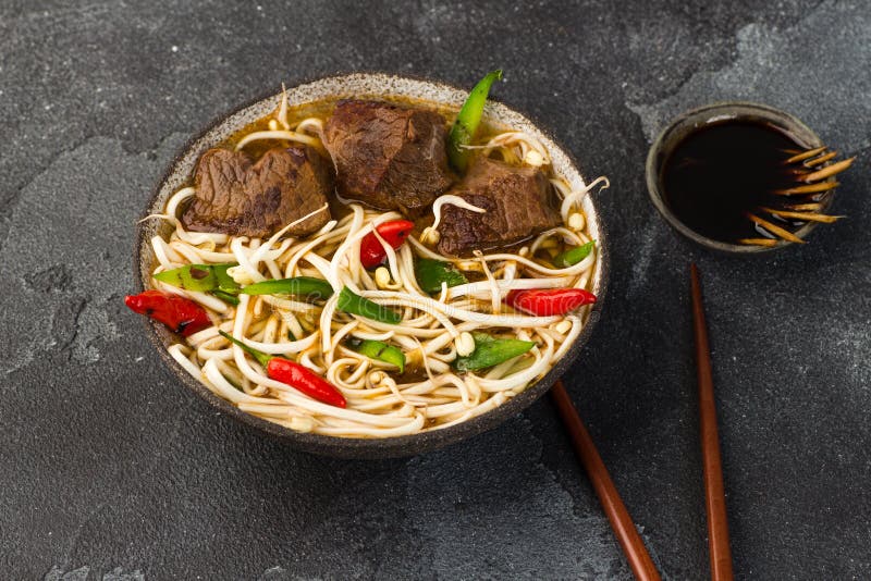 258 Beef Noodle Soup Chinese Taiwanese Cuisine Stock Photos Free