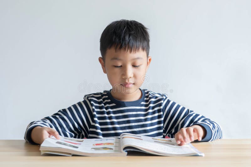 chinese children doing homework