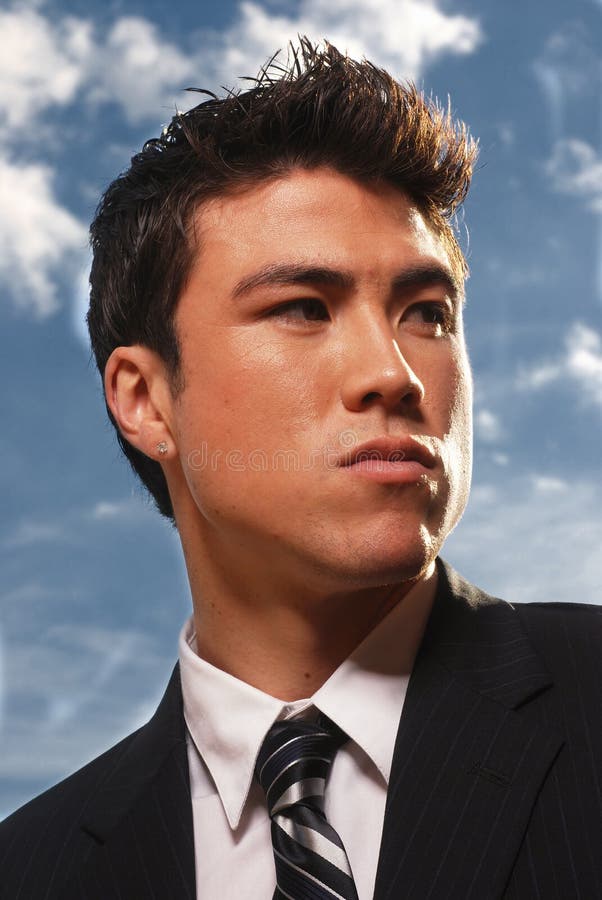 Asian Businessman royalty free stock photography