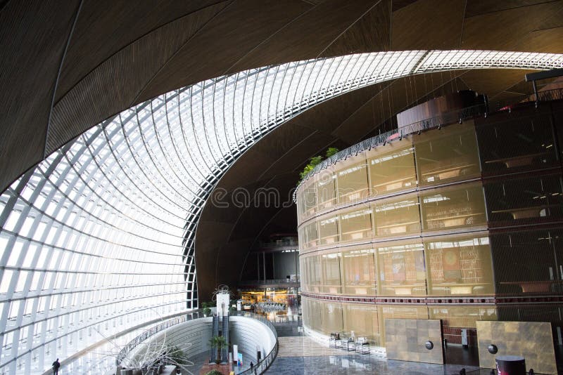 Asian China, Beijing, modern architecture, the National Grand Theatre