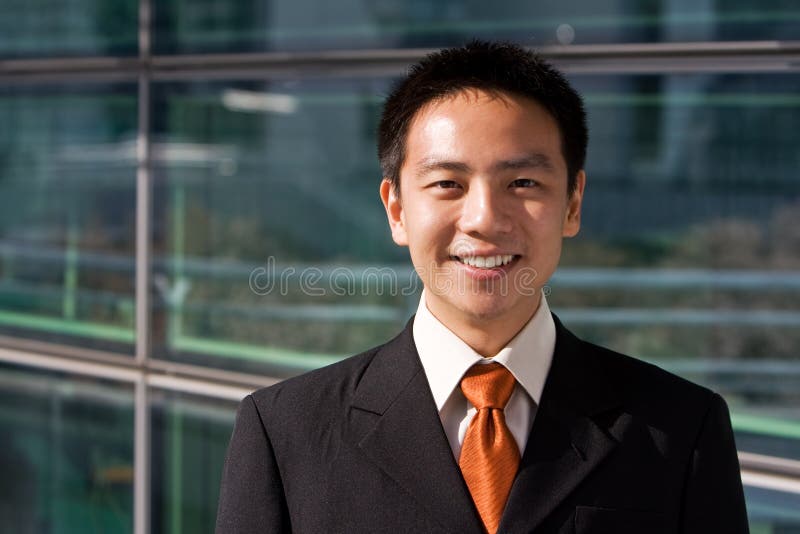 Asian chinese business man stock photo. Image of businessman 5988426