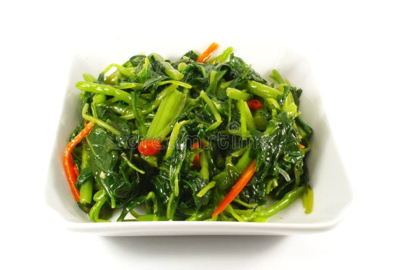 Asian Chinese Cooking Style Stir Fry Vegetable Stock Image - Image of