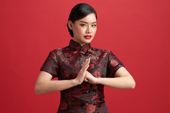 traditional clothes of chinese new year