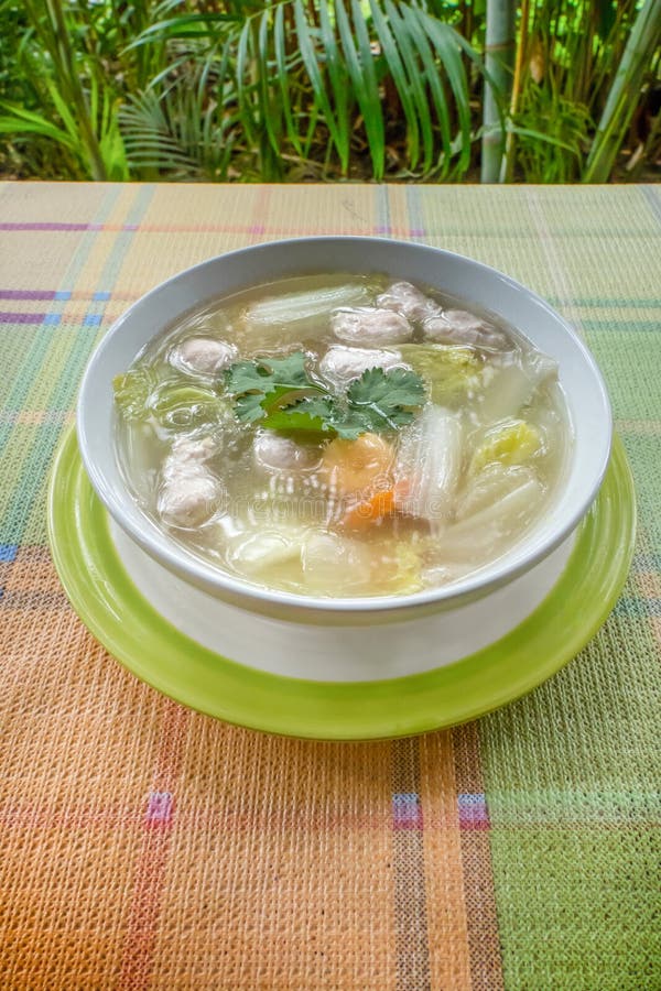 Clear soup stock photo. Image of traditional, cuisine 26053948