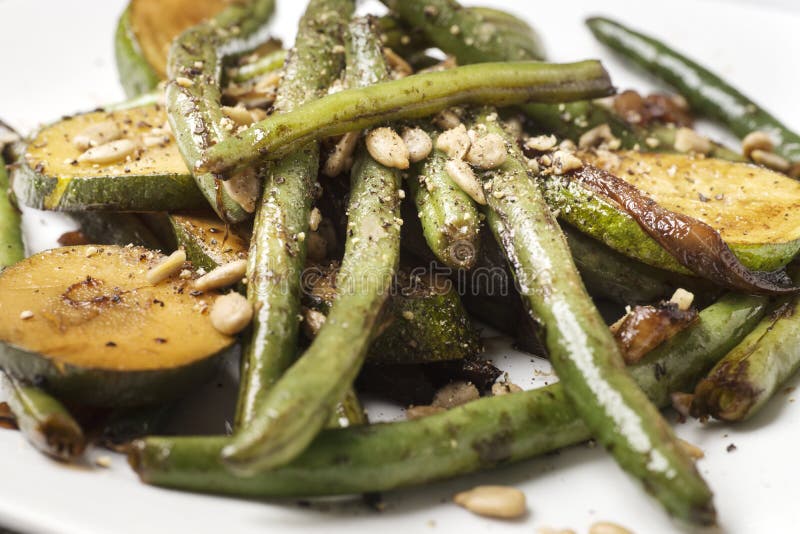 Asian Cuisine: Vegetable Stir Fry Stock Photo - Image of eating, people