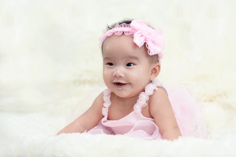 Asian cute baby stock photo. Image of beautiful, skin - 63194568