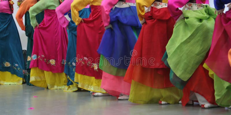 Asian dancers