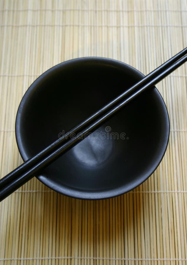 Asian Dining Set - Chopsticks and Bowl