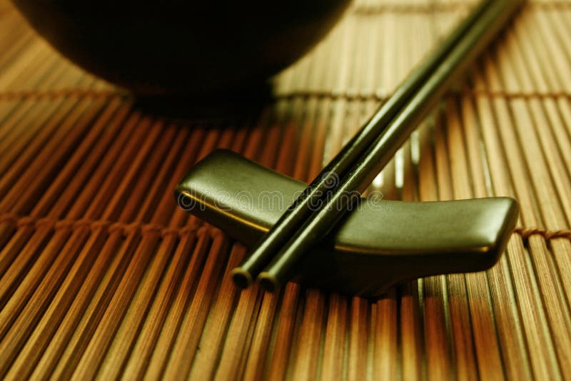 Asian Dining Set - Chopsticks and Bowl