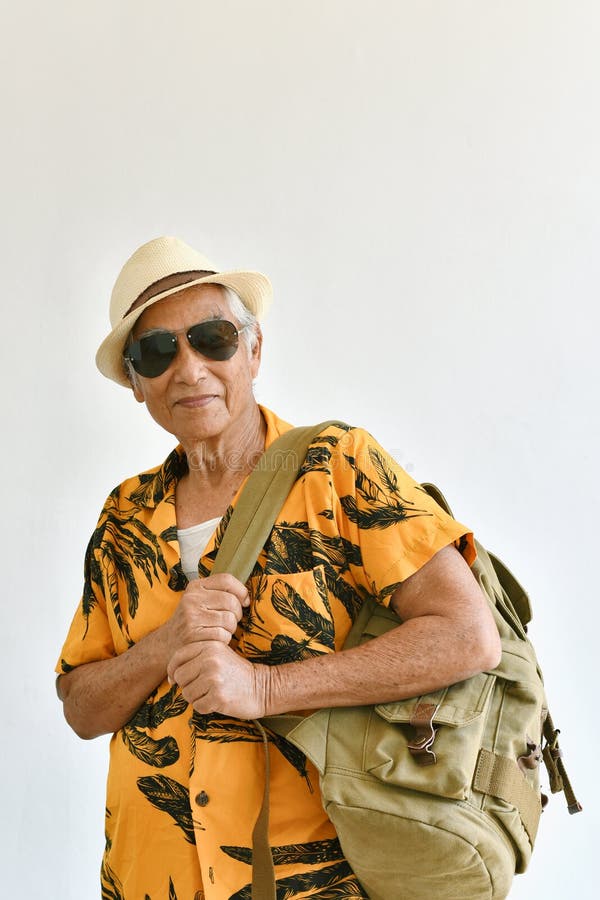 Old Man With A Backpack T-Shirt Old Man With A Backpack T-Shirt
