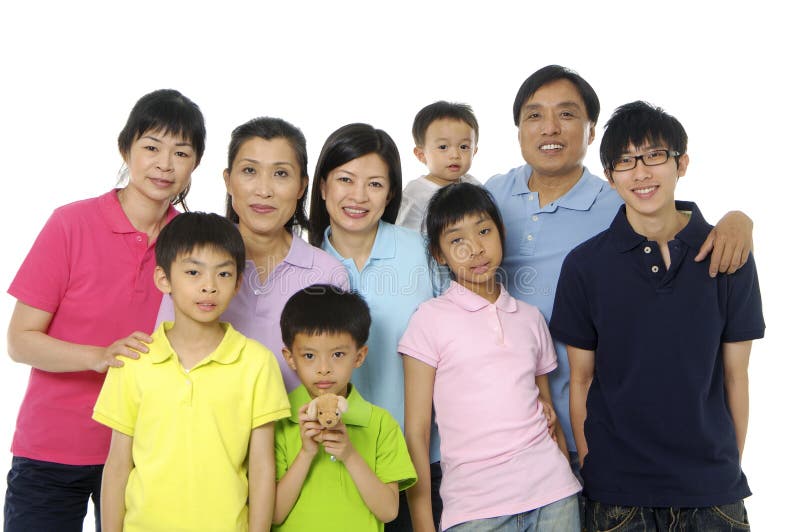 Asian family