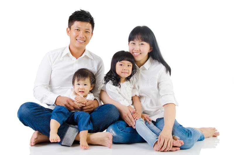 Asian family stock photo. Image of mother, singaporean - 97663922