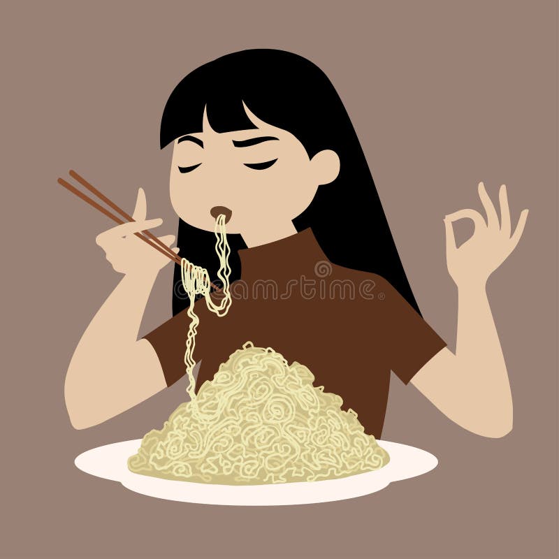 Blonde anime girl and Brown anime girl eating Ramen  AI Generated Artwork   NightCafe Creator