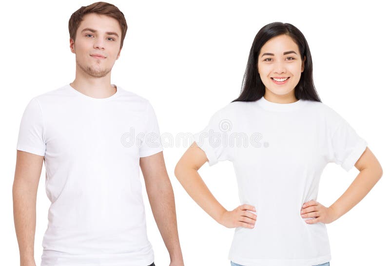 Asian Girl White T Shirt Isolated: Over 616 Royalty-Free