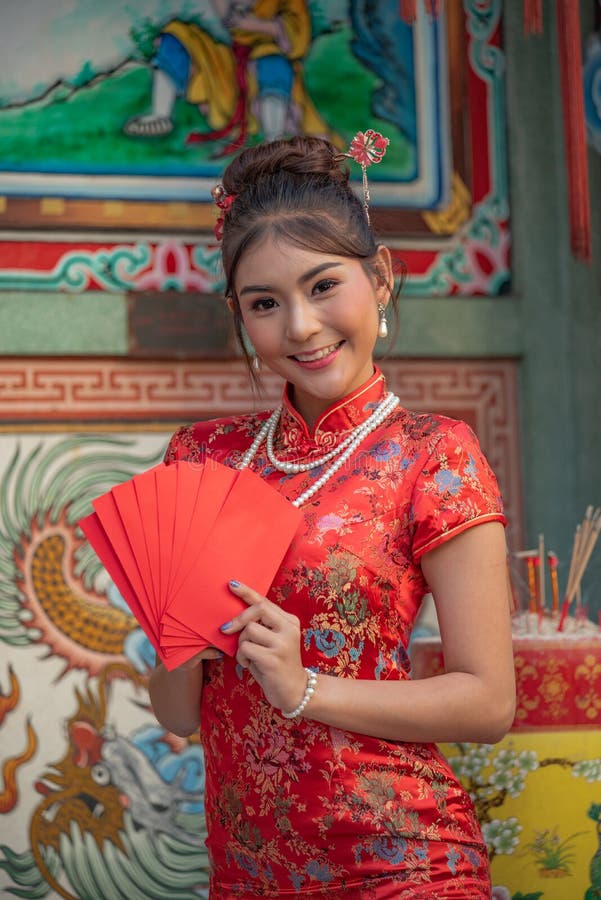 Portraits of a Beautiful Chinese. Stock Image - Image of eastern, adult ...