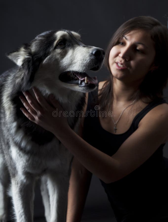 Husky Asian Girl