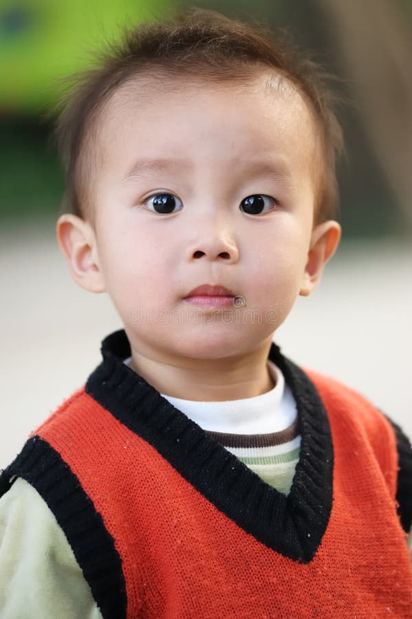 Asian kid stock image. Image of face, small, look, young - 16395889