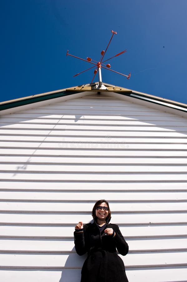 Asian lady smiling in Victoria, Australia stock images Asian lady smiling in Victoria, Australia stock images