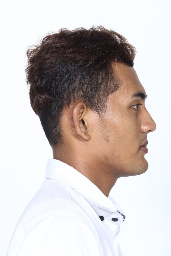 Asian Man before Applying Make Up Hair Style. No Retouch, Fresh Stock Photo  - Image of hairstyle, male: 120398226