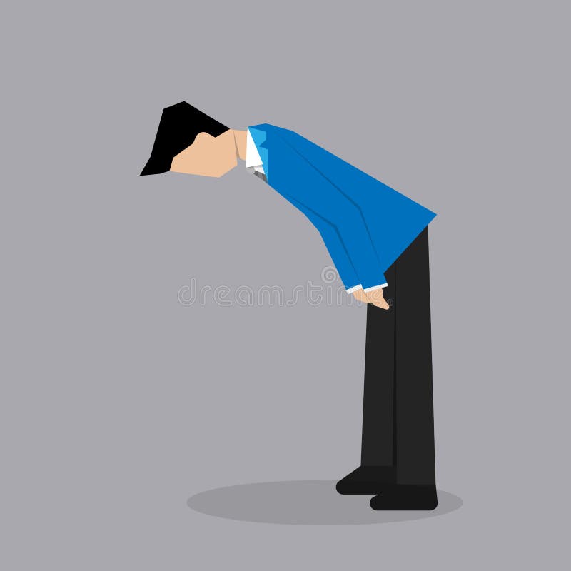 Bowing Person Stock Illustrations – 159 Bowing Person Stock Illustrations,  Vectors & Clipart - Dreamstime