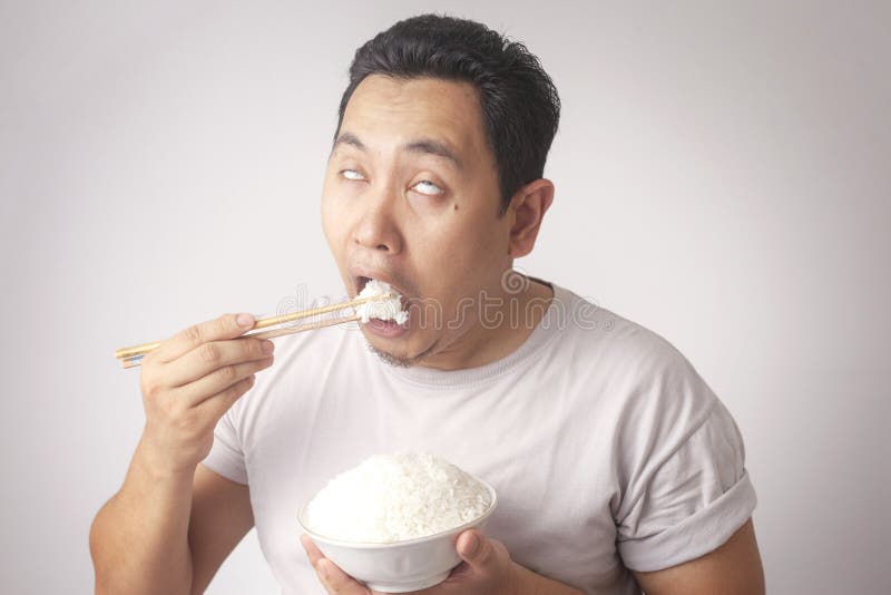 1,982 Asian Man Eating Rice Stock Photos - Free & Royalty-Free Stock