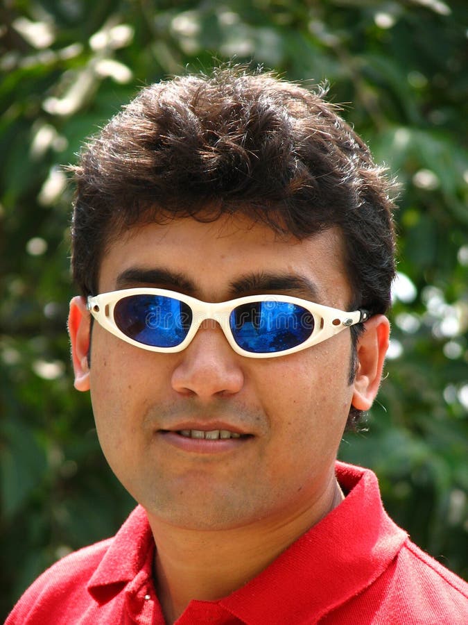 Asian man with sunglasses stock image. Image of adult 1189237