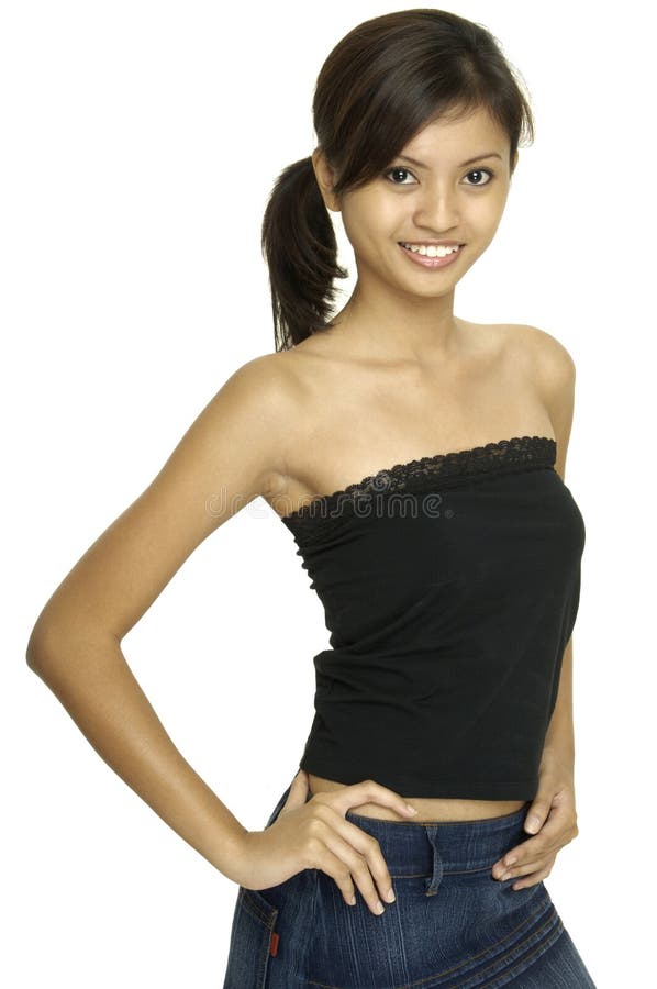 Asian Model 9 Stock Photo Image Of Ethnic Smile Skinny 117528