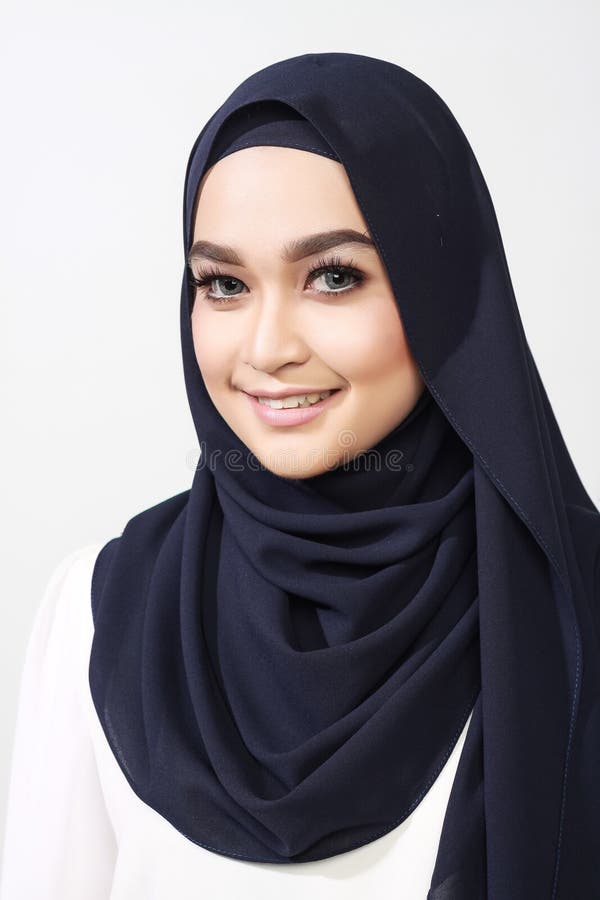 Asian muslimah woman expression stock photos Asian muslimah woman expression stock photos
