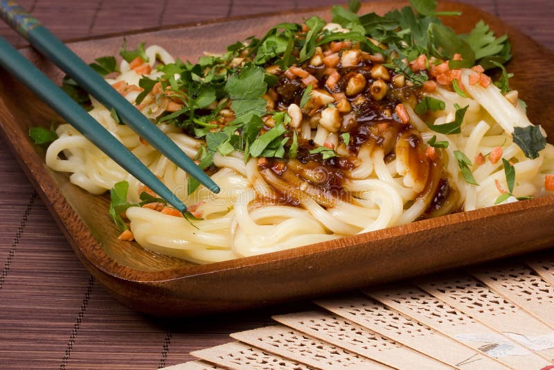Biangbiang noodles stock image. Image of chinese, cuisine 154375069