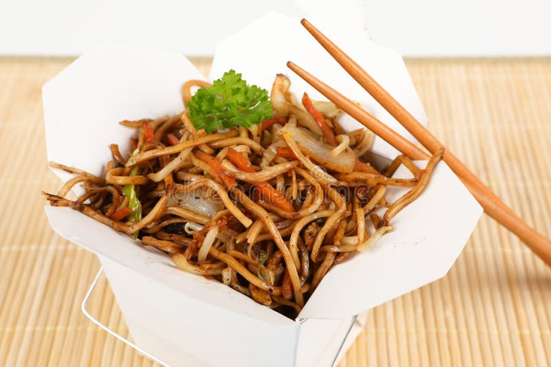 Take Away Noodles stock image. Image of noodle, nourishment 14327541