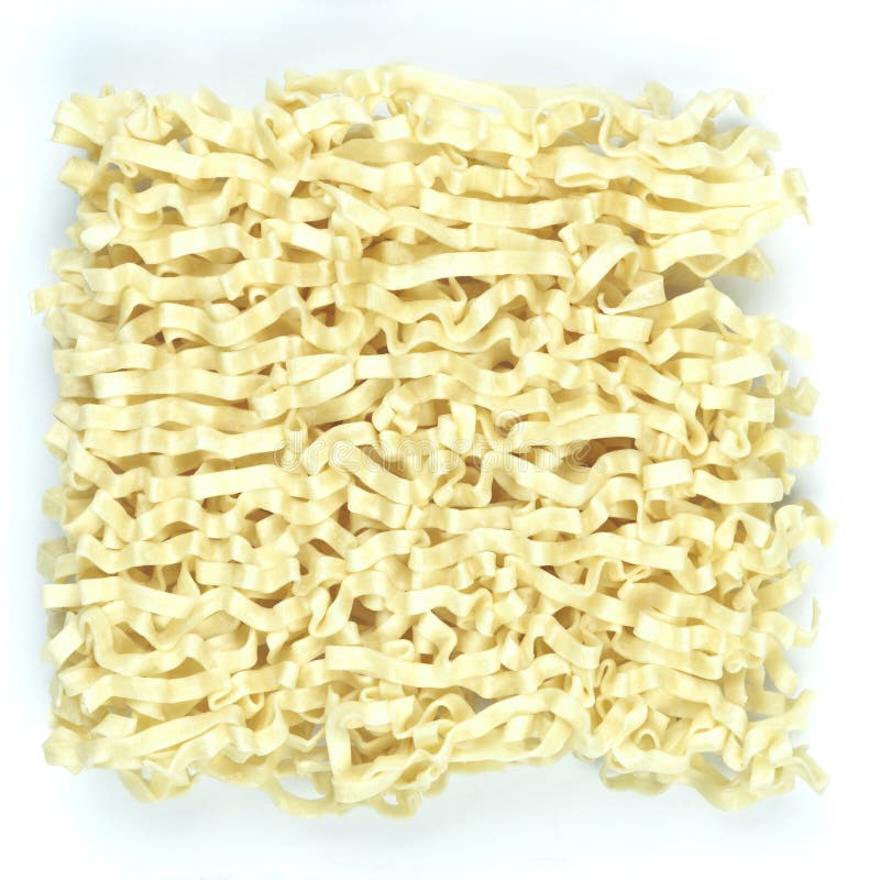Asian raw egg flat noodles stock photo. Image of flat 15696186