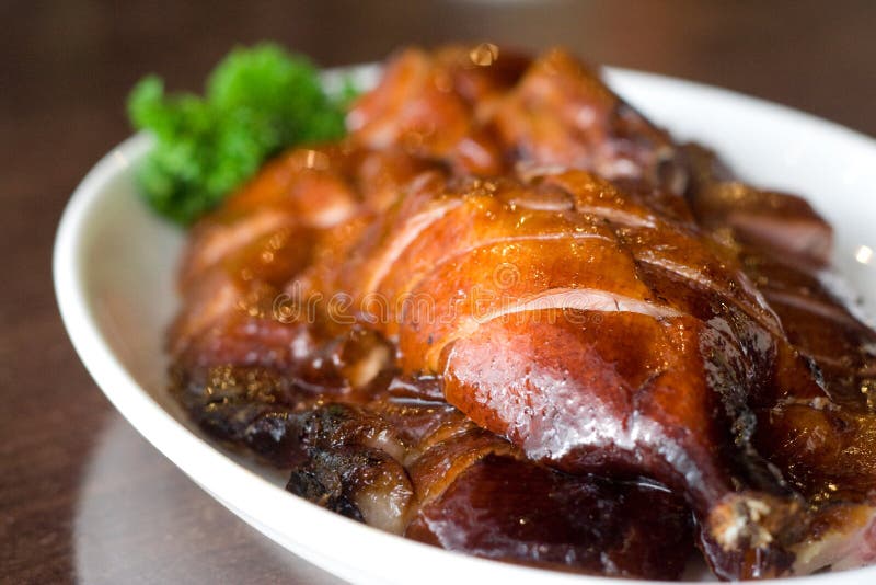 Asian Roast Duck stock photo. Image of thigh, oily, chinese 15613074