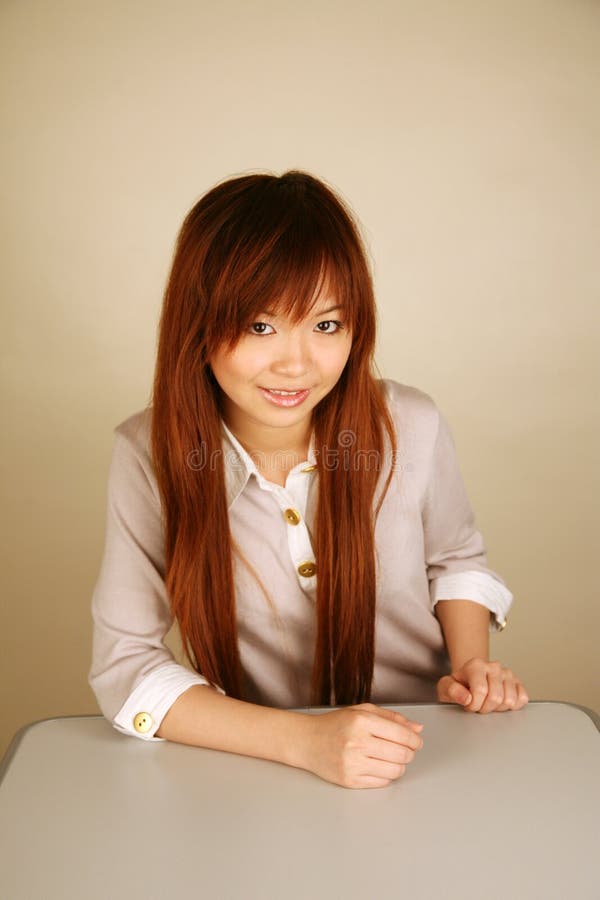 Asian secretary stock photo. Image of confident, executive - 21130132