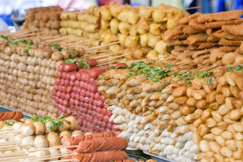 Asian snacks stock image. Image of asian, varity, bangkok 18075959