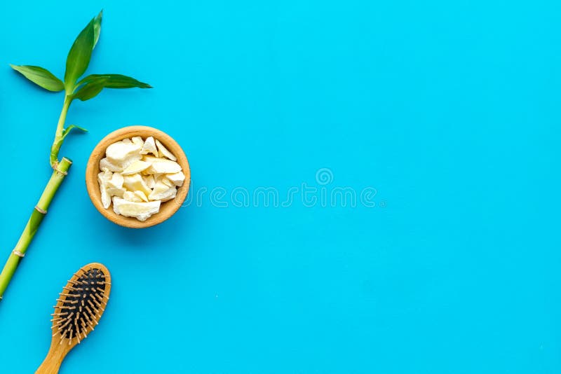 Asian Spa Background. Spa Treatment Concept. Bamboo Branch, Spa Cosmetics  on Blue Background Top View Space for Text Stock Image - Image of exotic,  culture: 136926105