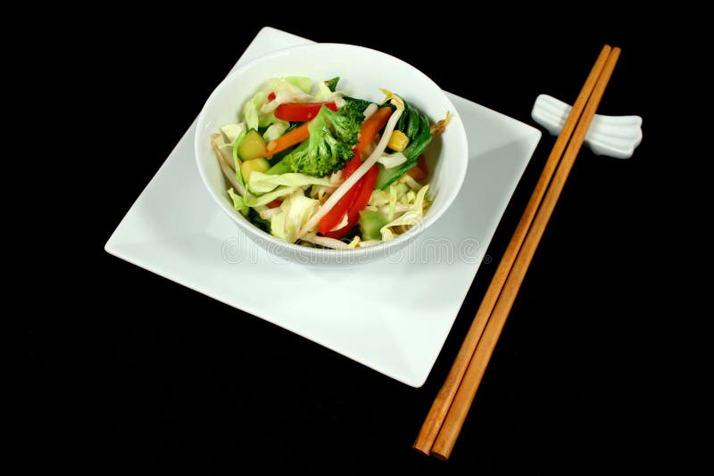 Asian Stir Fry Vegetables stock photo. Image of chopped - 1615558