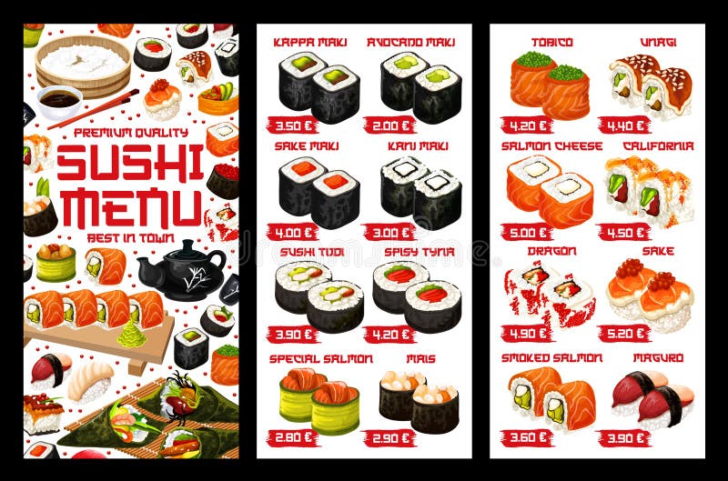 Sushi & Sake Menu - Legal Sea Foods