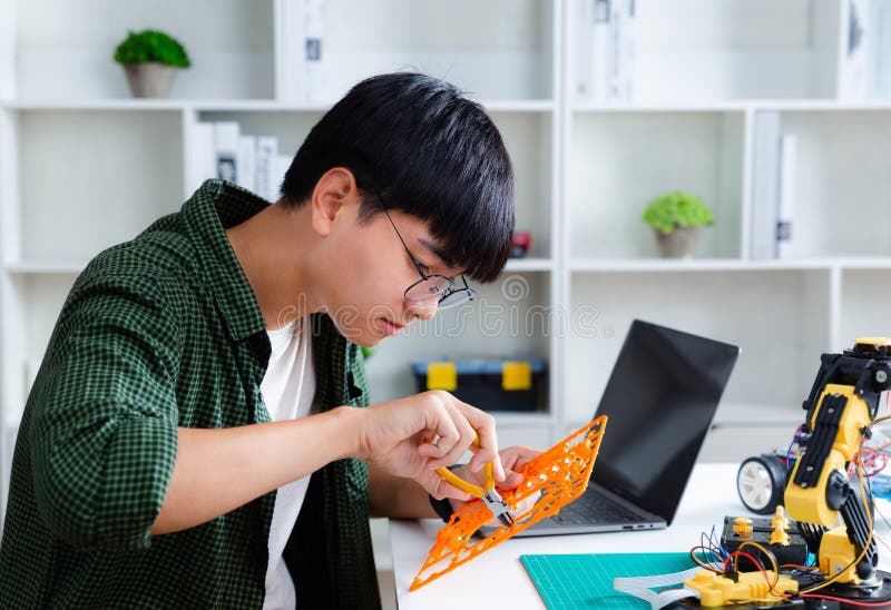 Gamer Playing Online Game on PC in Dark Room Stock Photo - Image of online,  colorful: 213130418