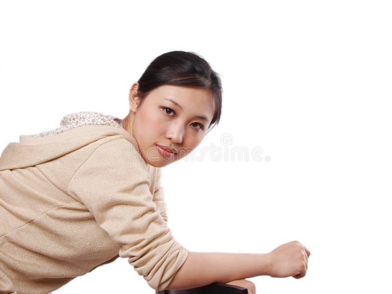 Asian woman royalty free stock photography
