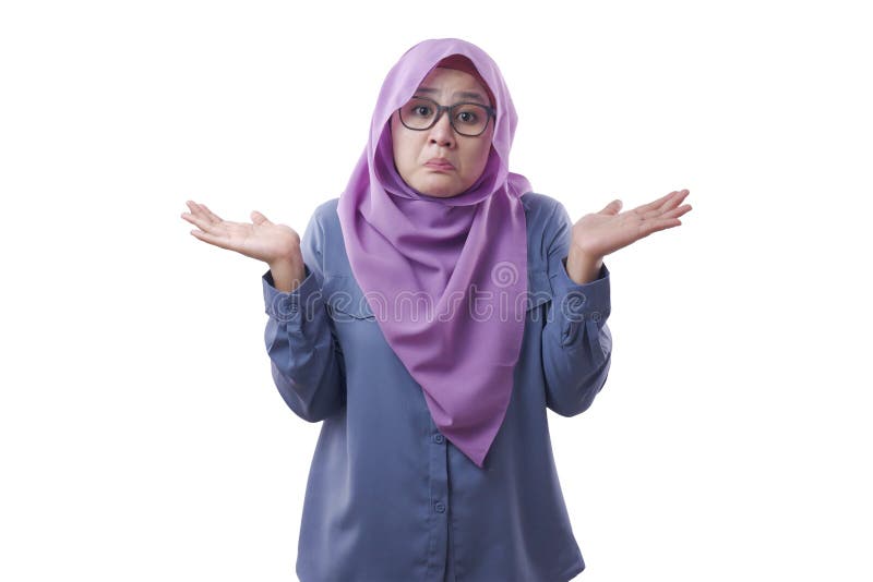 Asian Woman Shrugging Shoulder, I Don& x27;t Know Gesture royalty free stock photos Asian Woman Shrugging Shoulder, I Don& x27;t Know Gesture royalty free stock photos
