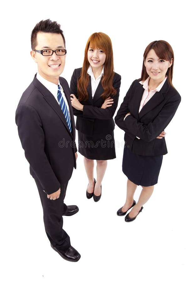 Asiatisches Geschäftsteam lizenzfreie stockbilder Asiatisches Geschäftsteam lizenzfreie stockbilder