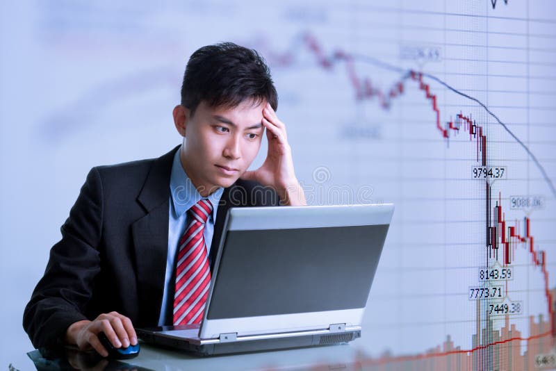 asiatisk finansiell affärsmankris arkivbilder asiatisk finansiell affärsmankris arkivbilder