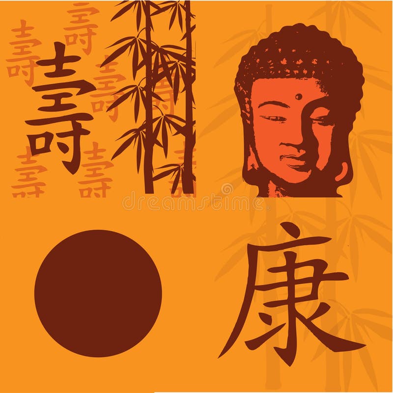 Asien-Abbildung lizenzfreie abbildung